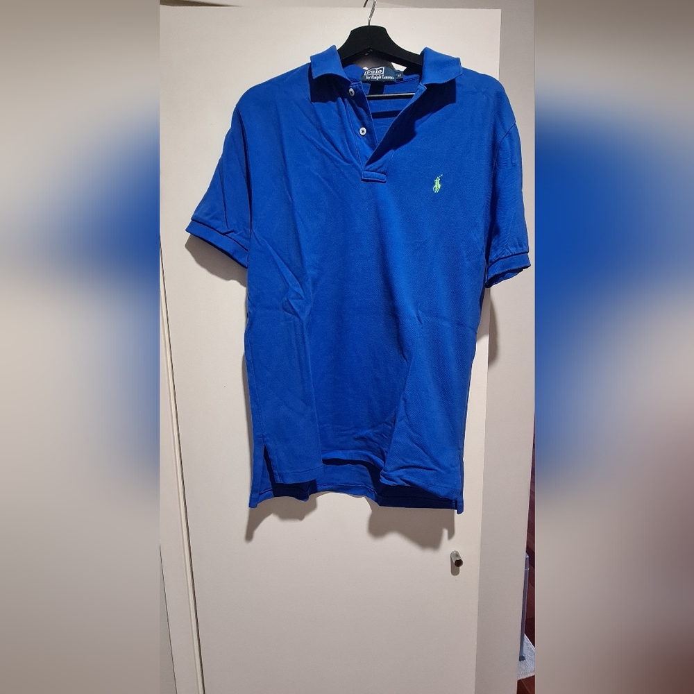 PRICE DROP⬇️ POLO Ralph Lauren, polo shirt, blue size M - Picture 2 of 3